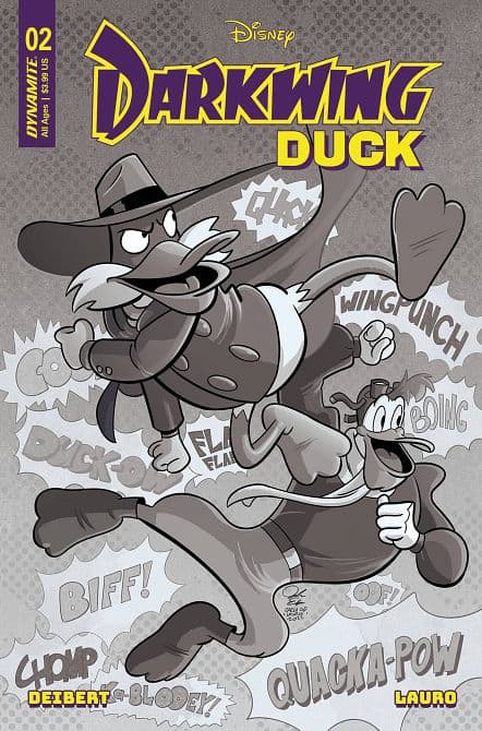 Cover Art for DARKWING DUCK