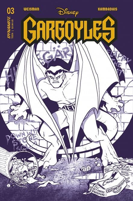 Cover Art for GARGOYLES
