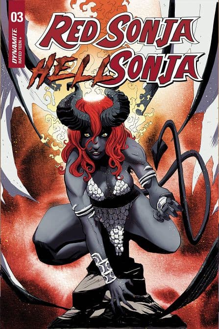 Cover Art for RED SONJA HELL SONJA