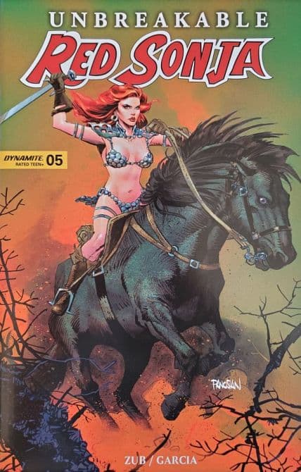 Cover Art für UNBREAKABLE RED SONJA