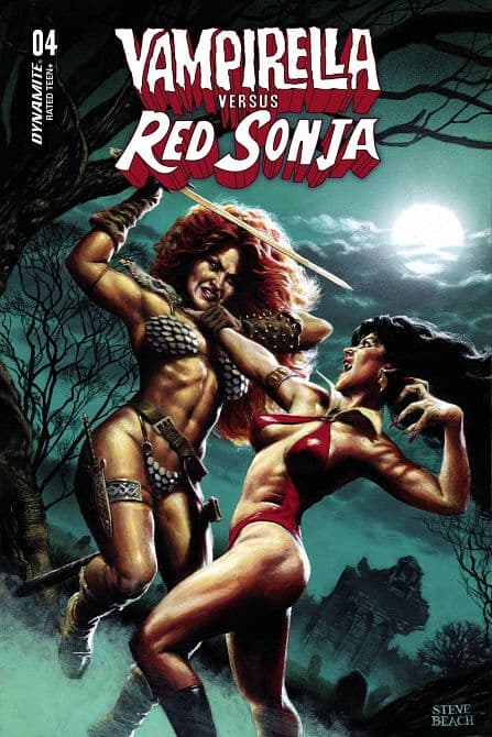 Cover Art for VAMPIRELLA VS RED SONJA