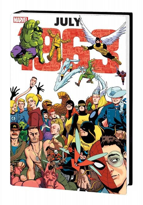 Cover Art for MARVEL JULY 1963 OMNIBUS HC