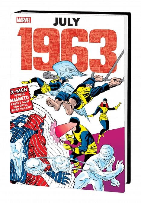 Cover Art for MARVEL JULY 1963 OMNIBUS HC KIRBY X-MEN COVER DM ONLY