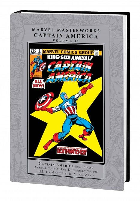 Cover Art for MARVEL MASTERWORKS CAPTAIN AMERICA HC VOL 15