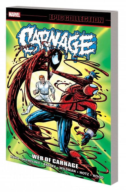 Cover Art for CARNAGE EPIC COLLECTION TP WEB OF CARNAGE
