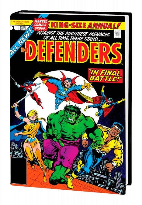 Cover Art for DEFENDERS OMNIBUS HC VOL 02 MILGROM CVR