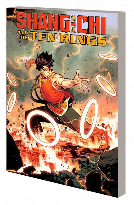 Cover Art for SHANG-CHI AND THE TEN RINGS TP