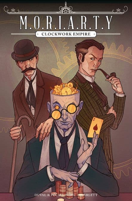 Cover Art for MORIARTY CLOCKWORK EMPIRE