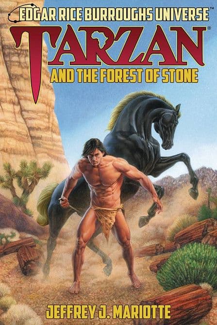 Cover Art for ERB UNIVERSE NOVEL HC VOL 03 TARZAN & FOREST OF STONE
