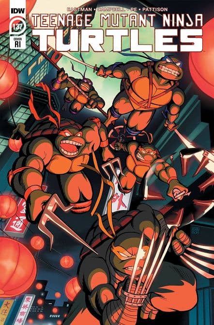 Cover Art for TEENAGE MUTANT NINJA TURTLES ONGOING