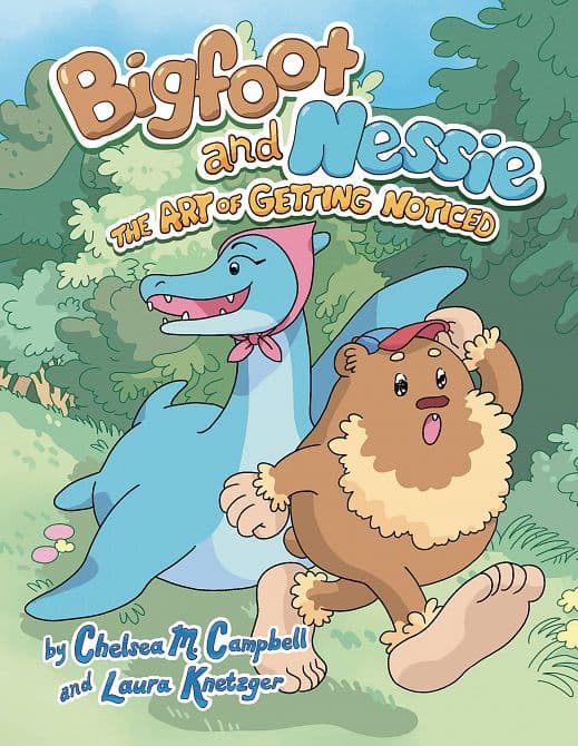 Cover Art für BIGFOOT & NESSIE GN VOL 01 ART OF GETTING NOTICED