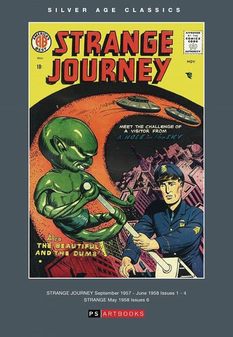 Cover Art for SILVER AGE CLASSICS STRANGE JOURNEY HC VOL 01