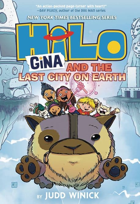 Cover Art for HILO GN VOL 09 GINA & LAST CITY ON EARTH