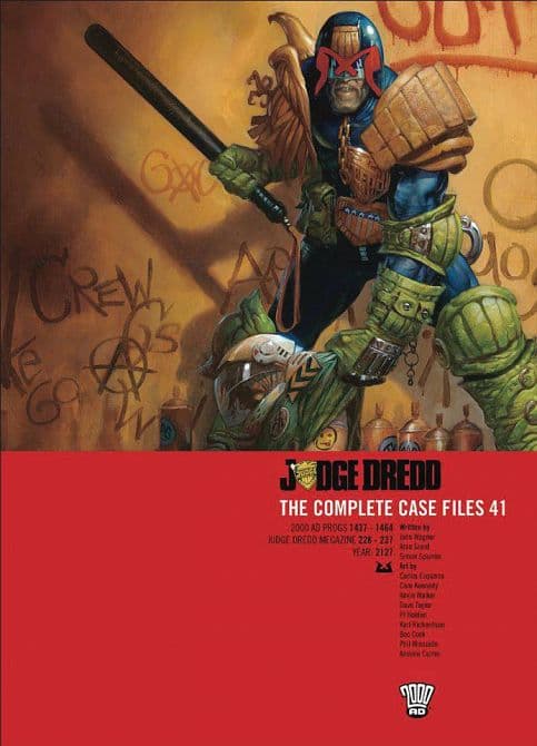 Cover Art for JUDGE DREDD COMPLETE CASE FILES TP VOL 41