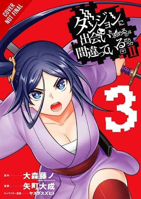 Cover Art for WRONG TO PICK UP GIRLS IN DUNGEON II GN VOL 03