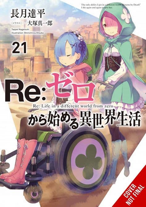 Cover Art for RE ZERO SLIAW LIGHT NOVEL SC VOL 21