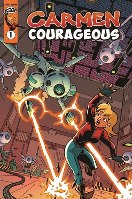 Cover Art for ADVENTURES OF CARMEN COURAGEOUS