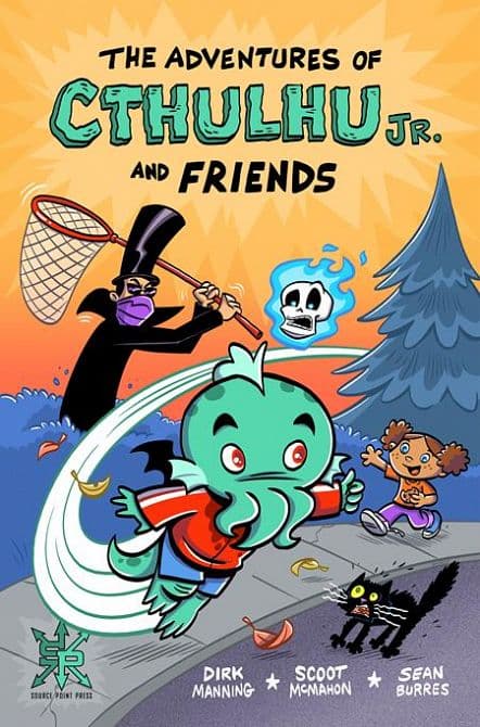 Cover Art for ADVENTURES OF CTHULHU JR AND FRIENDS TP