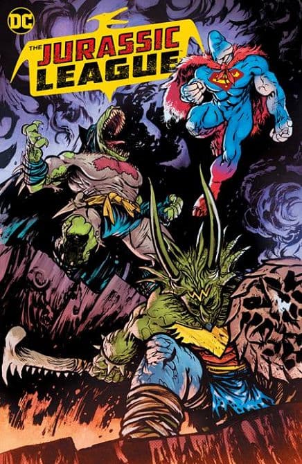 Cover Art for JURASSIC LEAGUE HC