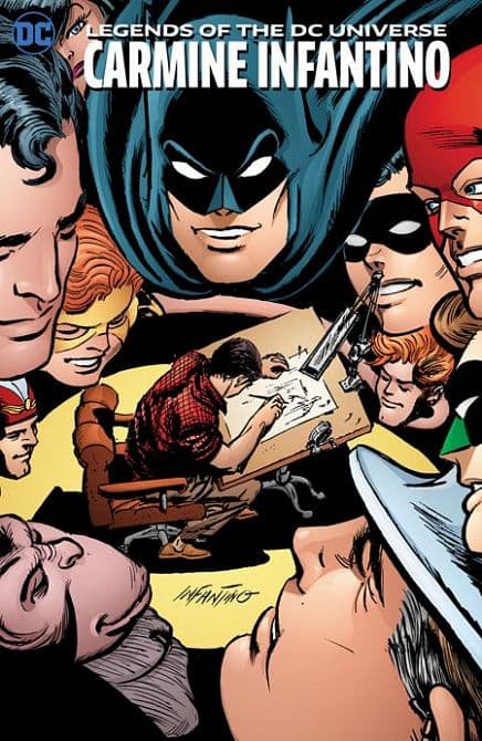 Cover Art for LEGENDS OF THE DC UNIVERSE CARMINE INFANTINO HC