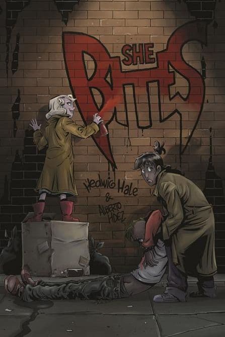 Cover Art for SHE BITES TP