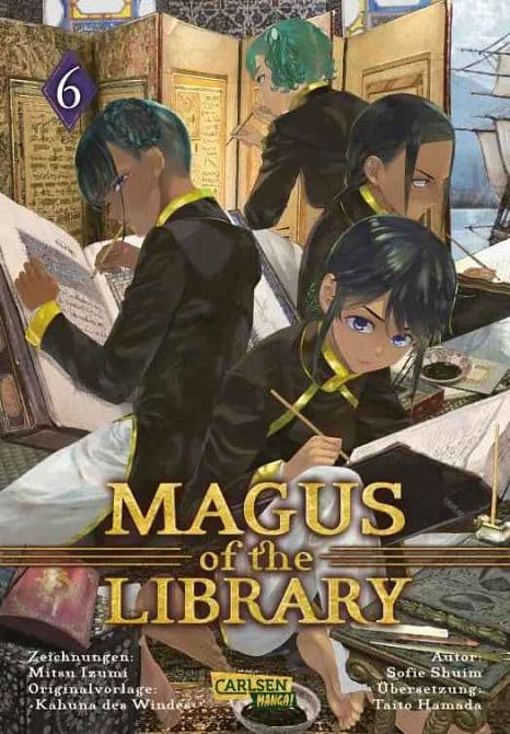 Cover Art for MAGUS OF THE LIBRARY