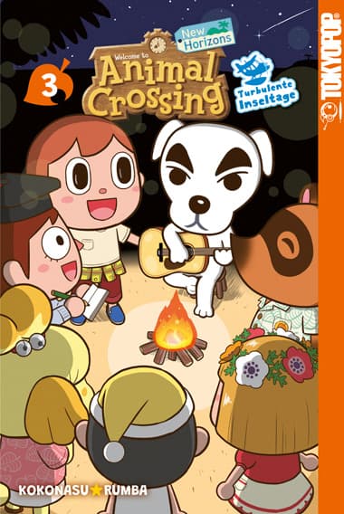 Cover Art for ANIMAL CROSSING: NEW HORIZONS-TURBULENTE INSELTAGE