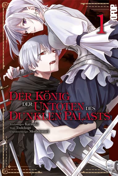 Cover Art for DER KÖNIG DER UNTOTEN DES DUNKLEN PALASTS