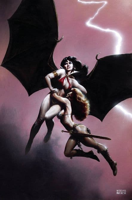 Cover Art für VAMPIRELLA VS RED SONJA