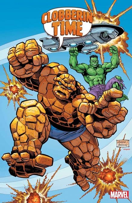 Cover Art for CLOBBERIN TIME
