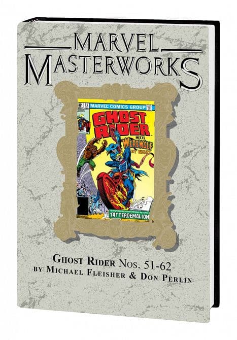 Cover Art for MARVEL MASTERWORKS GHOST RIDER HC VOL 05 DM VARIANT EDITION 345