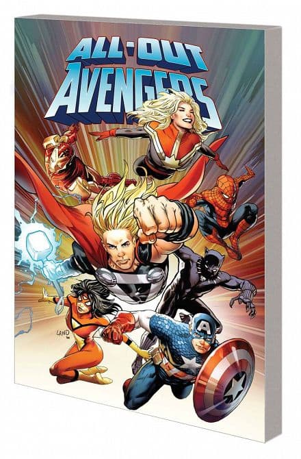 Cover Art for ALL-OUT AVENGERS TP TEACHABLE MOMENTS