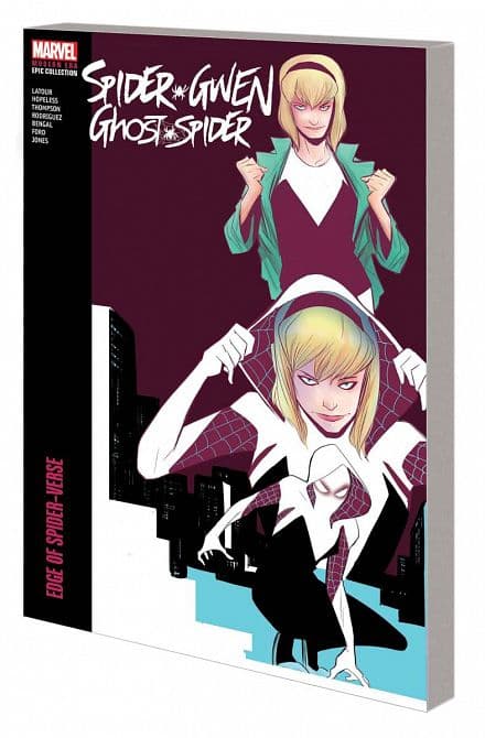 Cover Art for SPIDER-GWEN GHOST-SPIDER MODERN ERA EPIC COLLECTION TP