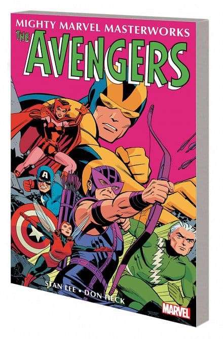 Cover Art for MIGHTY MARVEL MASTERWORKS AVENGERS AMONG US WALKS A GOLIATH TP VOL 03