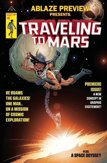 Cover Art for TRAVELING TO MARS