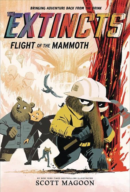 Cover Art for EXTINCTS GN VOL 02 FLIGHT OF THE MAMMOTH