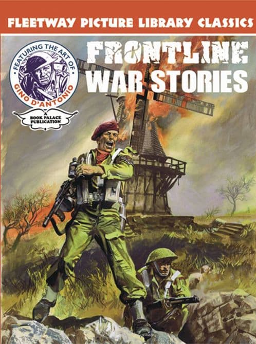 Cover Art for FRONTLINE WAR STORIES BY GINO DANTONIO HC