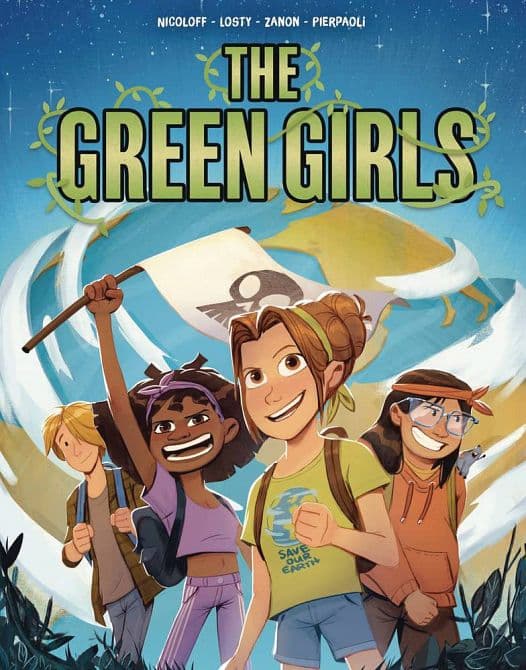 Cover Art for GREEN GIRLS GN