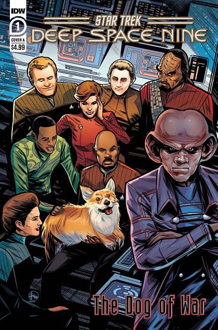 Cover Art for STAR TREK DS9 DOG OF WAR