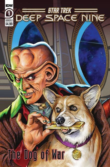 Cover Art for STAR TREK DS9 DOG OF WAR