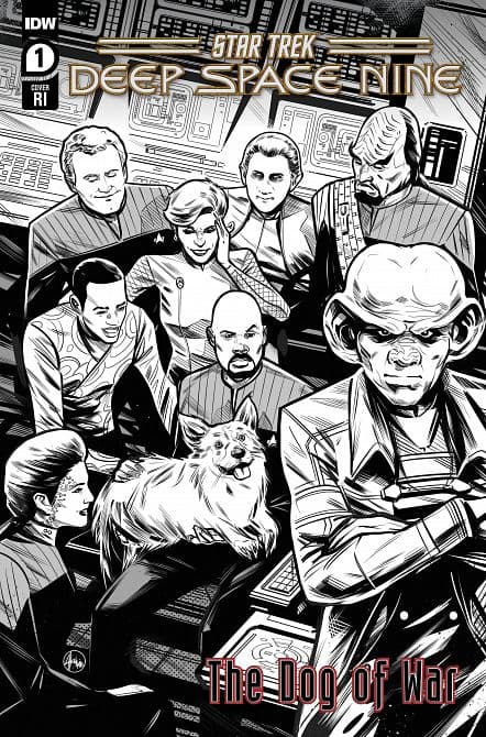 Cover Art for STAR TREK DS9 DOG OF WAR