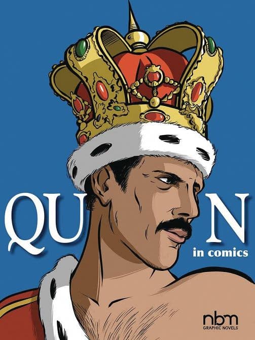 Cover Art for QUEEN IN COMICS HC