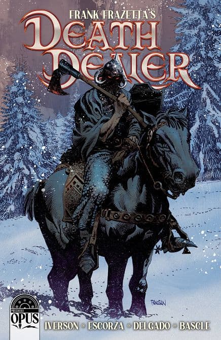 Cover Art for FRANK FRAZETTA DEATH DEALER