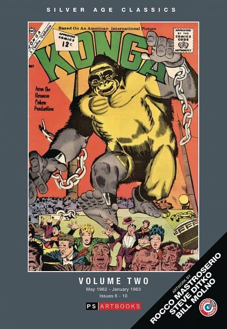 Cover Art for SILVER AGE CLASSICS KONGA HC VOL 02