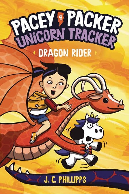 Cover Art for PACEY PACKER UNICORN TRACKER GN VOL 04 DRAGON RIDER