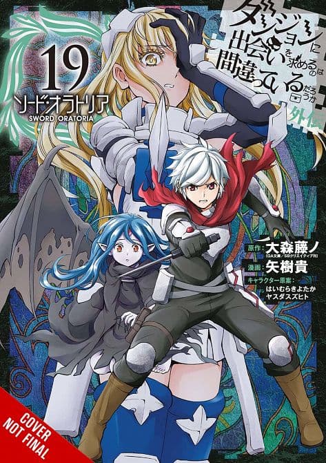 Cover Art for IS WRONG PICK UP GIRLS DUNGEON SWORD ORATORIA GN VOL 19