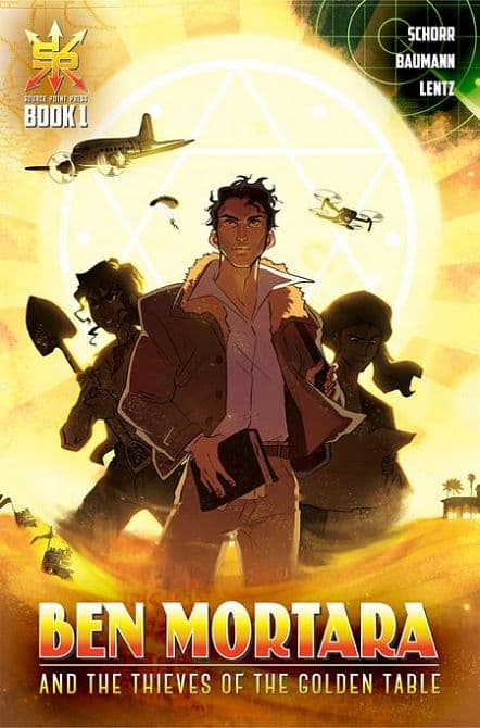 Cover Art for BEN MORTARA AND THE THIEVES OF THE GOLDEN TABLE