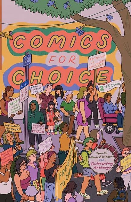 Cover Art for COMICS FOR CHOICE TP 2ND EDITION