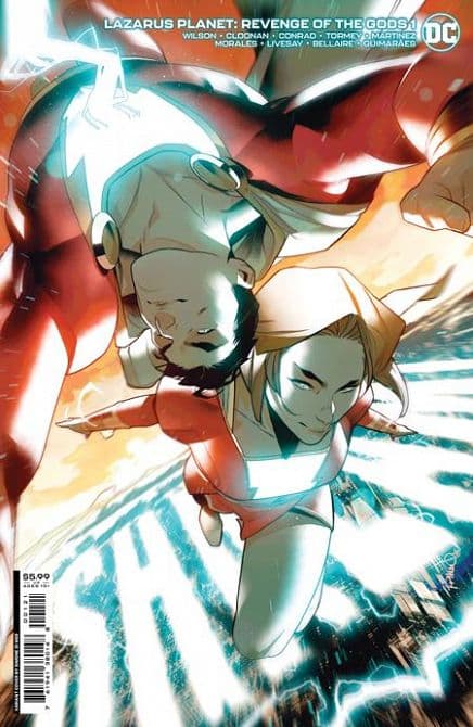 Cover Art for LAZARUS PLANET REVENGE OF THE GODS
