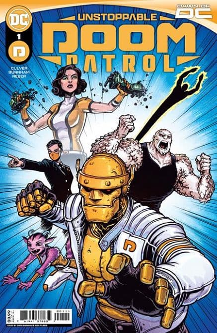 Cover Art for UNSTOPPABLE DOOM PATROL